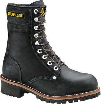 Men's Caterpillar 9" Steel Toe Logger Work Boot CAT-P88033