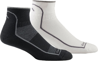 Men's Darn Tough 1-Pair 1/4 Cushioned Coolmax Sock (U.S.A.) 1711