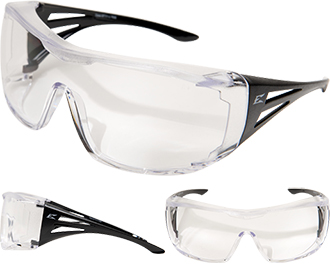 Edge Ossa "Fit Over Rx" Non-Polarized Safety Glasses XF111-L