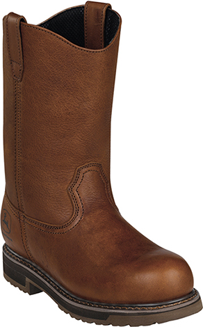 Men's John Deere 11" Steel Toe Wellington Work Boot JD4322