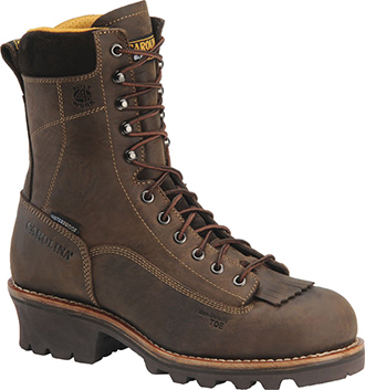Mens Carolina 8" Composite Toe WP Logger Work Boot CA7522