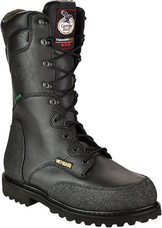 Men's Georgia Boot 12" Steel Toe Metguard Miner WP/Insulated Work Boot GE9330