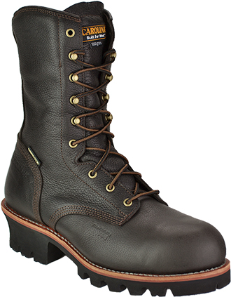 Men's Carolina 10" Composite Toe WP/Insulated Logger Work Boot CA7536