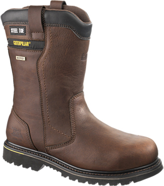 Men's Caterpillar 10" Steel Toe WP Wellington Work Boot CAT-P90041