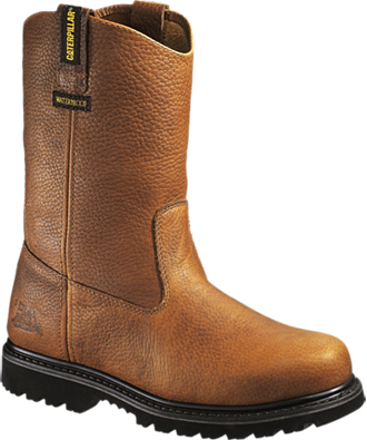 Men's Caterpillar 10" Steel Toe Wellington Work Boot CAT-P90085