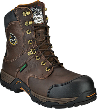 Men's Georgia Boot 8" Steel Toe WP Work Boot GE8693