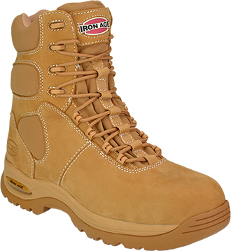 Men's Iron Age 8" Composite Toe WP/Insulated Metal Free Work Boot IA6900(Replaces Converse C6900
