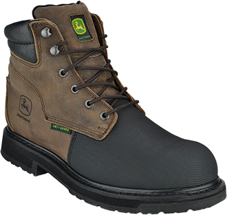Men's John Deere 6" Flame Resistant Composite Toe Metguard Work Boot JD6370