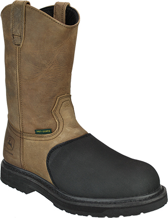 Men's John Deere Flame Resistant Composite Toe Wellington Metguard Work Boot JD4370