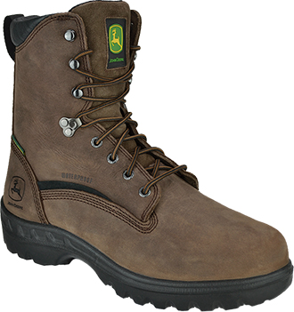 Men's John Deere 8" Steel Toe WP Metguard Miner Work Boot JD8601