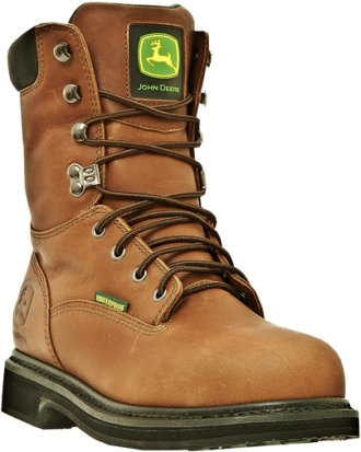Men's John Deere 8" Steel Toe WP Work Boot JD8302