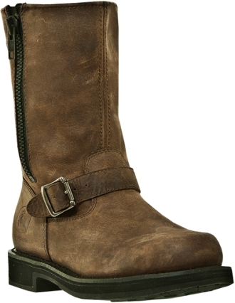 Men's John Deere 11" Steel Toe Wellington Side-Zipper Work Boot JD4366