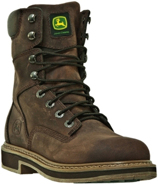 Men's John Deere 8" Steel Toe Work Boot JD8304