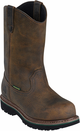 Men's John Deere 10" Steel Toe WP Wellington Work Boot JD4382