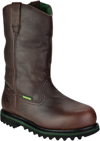 Men's John Deere 12" Steel Toe Wellington WP/Insulated Work Boot JD5995