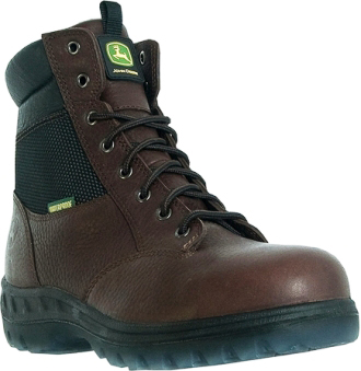 Men's John Deere 7" Steel Toe WP Side-Zipper Work Boot JD7601