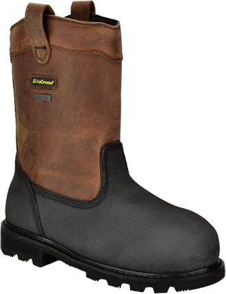 Men's LaCrosse 11" Composite Toe WP Metguard Wellington Work Boot 00552080