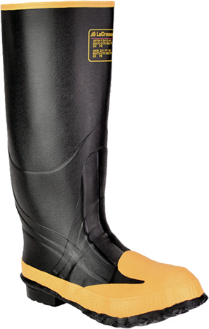 Men's LaCrosse 16" Steel Toe Metguard WP Rubber Work Boot 00228260