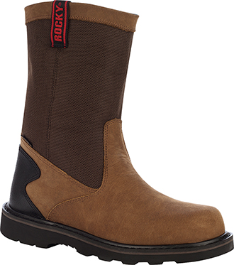 Men's Rocky 10" Steel Toe WP Wellington Work Boot RK6547