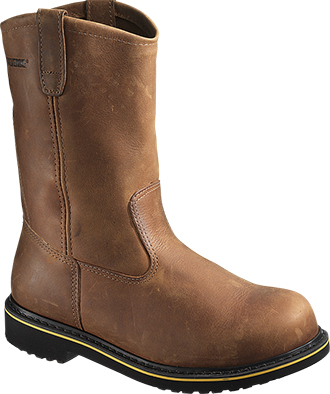Men's Wolverine 10" Steel Toe Welllington Work Boot W10102
