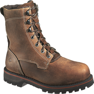 Men's Wolverine 8" Steel Toe WP/Insulated Work Boot W10127