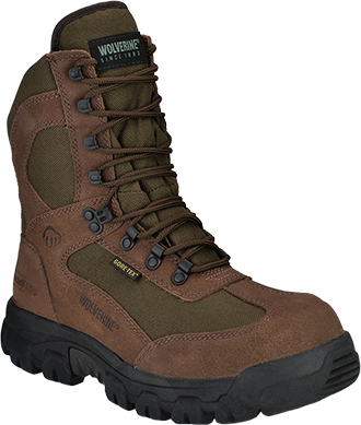 Men's Wolverine 8" Steel Toe WP/Insulated Work Boot W04779