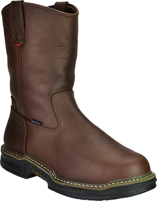 Men's Wolverine 10" Steel Toe WP Wellington Metguard Work Boot W02359