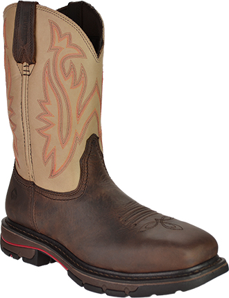 Men's Wolverine 10" Steel Toe Western Wellington Work Boot W02782