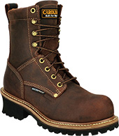 Women's Carolina 8" Composite Toe WP Logger Work Boot CA1435