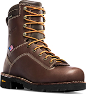 Men's Danner 8" Alloy Toe WP Work Boots (U.S.A. Built) 17307