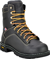 Men's Danner 8" Alloy Toe WP Work Boots (U.S.A. Built) 17311