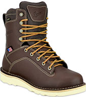 Men's Danner 8" Alloy Toe Wedge Sole WP Work Boots (U.S.A. Built) 17329