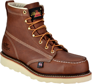 Men's Thorogood 6" Steel Toe Wedge Sole Boot (U.S.A.) 804-4200