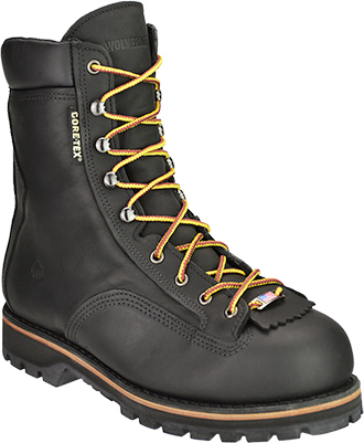 Men's Wolverine 8" Steel Toe WP/Insulated Work Boot (U.S.A.) W02712