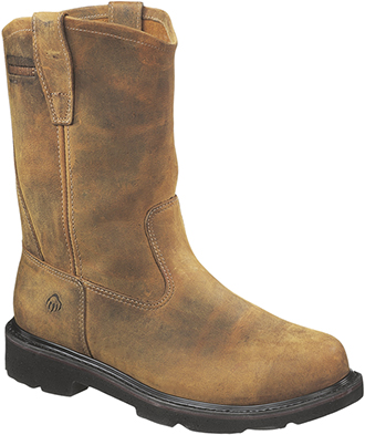 Men's Wolverine 10" Steel Toe Wellington Work Boot W02066