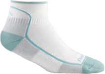 Women's Darn Tough 1-Pair 1/4 Cushioned Ultra Light Coolmax Sock (U.S.A.) 1706