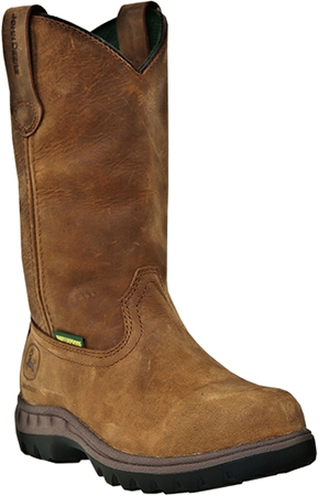Women's John Deere 10" Steel Toe WP Wellington Work Boot JD3304