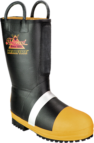 Women's Thorogood HellFire WP/Insulated Rubber Steel Toe Boot 507-6000