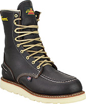 Men's Thorogood 8" Steel Toe WP Wedge Sole Work Boot (U.S.A.) 804-3800-GWP702 with Leather Lace