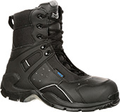 Men's Rocky 8" Carbon Fiber Toe WP Side-Zipper Work Boots 911113