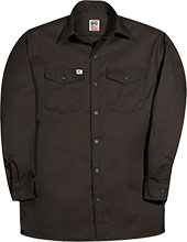 Men's Big Bill Premium Long-Sleeve Work Shirt 147-BRN