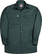 Men's Big Bill Premium Long-Sleeve Work Shirt 147-GRN
