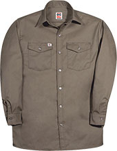 Men's Big Bill Premium Long-Sleeve Work Shirt 147-TAN