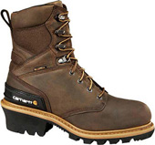 Men's Carhartt 8" Composite Toe WP/Insulated Logger Work Boot CML8369