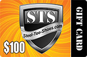 $100 Steel-Toe-Shoes.com Gift Card