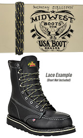66" Black Kevlar® Lace (U.S.A. Made) GWP504