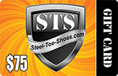 $75 Steel-Toe-Shoes.com Gift Card