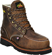 Men's Thorogood 6" Steel Toe WP Moc Toe Work Boot (U.S.A.) 804-3696-GWP505