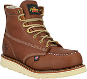 Men's Thorogood 6" Steel Toe Boots (U.S.A.) 804-4200-GWP702 with Leather Lace