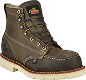Men's Thorogood 6" Steel Toe Moc Toe Boot (U.S.A.) 804-4375-GWP706 with Leather Lace
